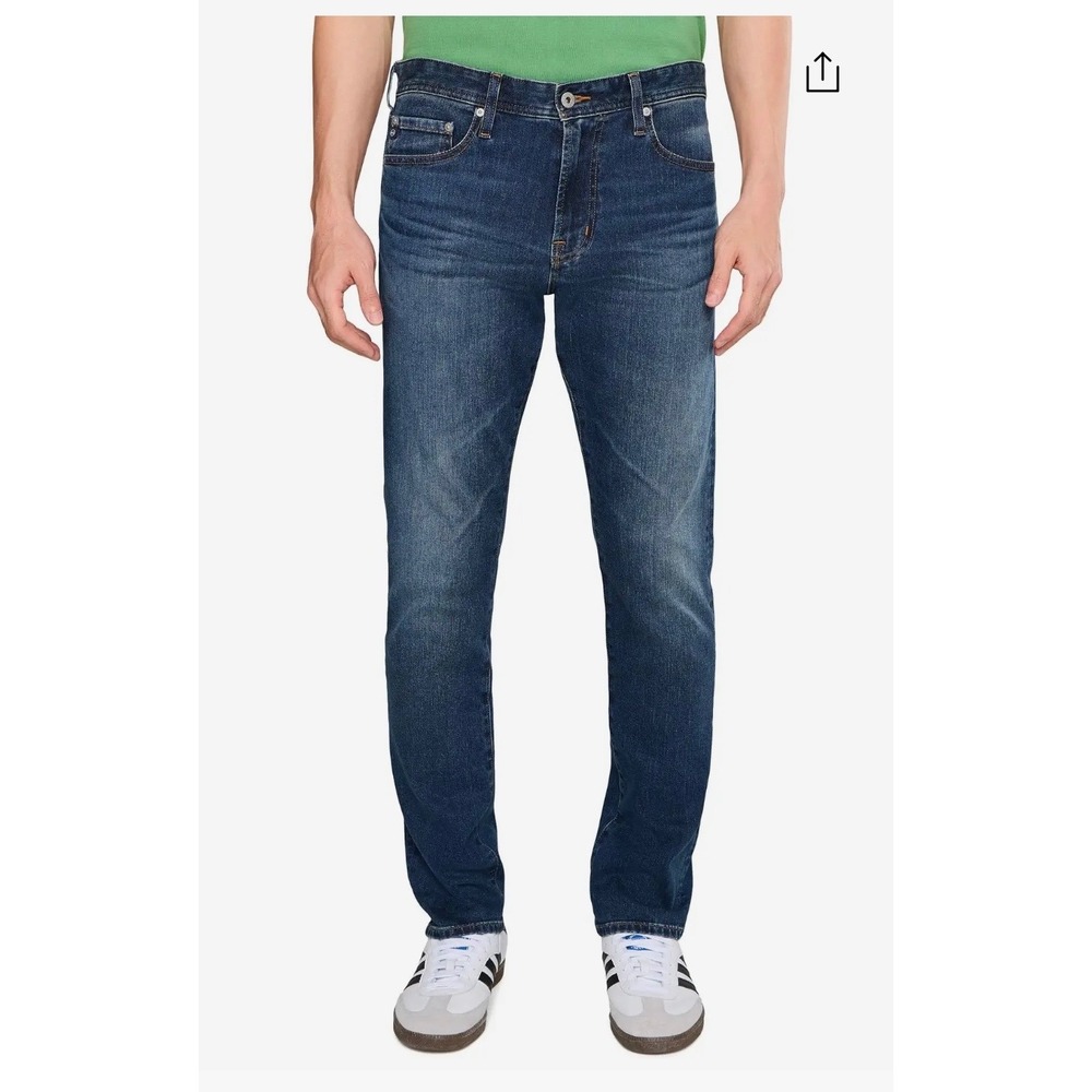 AG Adriano Goldschmied The Everett Slim Straight Jeans Dark Wash 31R